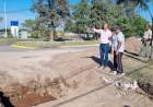 VILLA ÁNGELA: EL MUNICIPIO COORDINA TRABAJOS DE BACHEO JUNTO A VIALIDAD NACIONAL