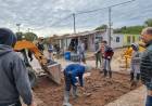 VILLA ÁNGELA: INTERVENCIÓN MUNICIPAL EN LIMPIEZA, BARRIDO, RECOLECCIÓN DE RAMAS Y BACHEO