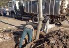 CHARATA: EL GOBIERNO PROVINCIAL INSTALÓ NUEVA CAÑERÍA Y LIMPIÓ LA RED CLOACAL DE LA ALCAIDÍA