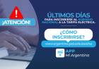 REITERAN ADHERIRSE AL SUBSIDIO A LA TARIFA ELÉCTRICA PARA ATENUAR AUMENTOS DE NACIÓN