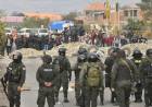 BOLIVIA: LA POLICÍA INTENTA DESACTIVAR SIN ÉXITO LOS CORTES DE RUTA EN APOYO A EVO