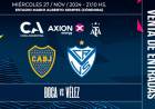 A QUÉ HORA ARRANCA LA VENTA DE ENTRADAS DE BOCA VS VÉLEZ, PRECIOS Y DÓNDE COMPRAR