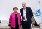 STURZENEGGER Y GEORGIEVA SE REUNIERON CON EL FOCO PUESTO EN LA MOTOSIERRA 