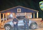 CAMINERA SECUESTRÓ UNA CAMIONETA CON PEDIDO Y RECUPERÓ UNA MOTOCICLETA