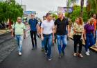AV. 25 DE MAYO: EL GOBERNADOR ZDERO SUPERVISÓ EL AVANCE DEL SEGUNDO TRAMO DE REPAVIMENTACIÓN