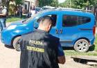 “CRUZÓ EL CHARCO” CON UN AUTO ROBADO*