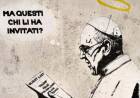 EL MURAL DE LA BANKSY ITALIANA QUE CUESTIONA LA LISTA DE INVITADOS AL FUNERAL DE FRANCISCO: "¿QUIÉNES SON ESTOS?"