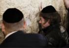 JAVIER MILEI VIAJÓ A ISRAEL Y FUE A VISITAR EL MURO DE LOS LAMENTOS
