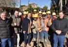 PUERTO TIROL: EL GOBERNADOR ZDERO SUPERVISÓ LAS OBRAS DE PAVIMENTO EN EL BARRIO 17 DE OCTUBRE