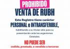 EL GOBIERNO DEL CHACO ADVIERTE: ESTÁ PROHIBIDA LA VENTA DEL RUBH Y LAS ACTAS DE PRE ADJUDICACIÓN