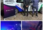 INTENTÓ ESCAPAR CUANDO LLEGÓ LA POLICÍA Y CHOCÓ A UN EMPLEADO MUNICIPAL