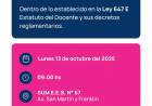 EDUCACIÓN: HOY, HABRÁ ACTOS DE DESIGNACIÓN DE CARGOS DE SUPERVISORES