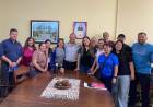 EL INTENDENTE PAPP RECIBIÓ AL EQUIPO DE VÓLEY SUB-12 DEL CLUB UNIÓN PROGRESISTA
