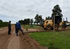 PAPP SUPERVISÓ LOS TRABAJOS DE MEJORAMIENTO EN LA COLECTORA DEL ACCESO NORTE