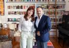 CRISTINA KIRCHNER SE REUNIÓ CON RICARDO QUINTELA EN SAN JOSÉ 1111