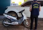 VILLA ANGELA: RECUPERAN MOTOCICLETA DUSTRAÍDA