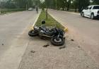 VILLA ÁNGELA: UN JOVEN LESIONADO TRAS CHOQUE DE MOTO CONTRA UNA CAMIONETA