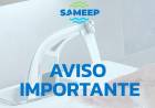 ESTE JUEVES: SAMEEP REALIZARÁ UNA INTERVENCIÓN PROGRAMADA EN EL PRIMER ACUEDUCTO