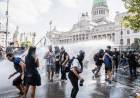 LA MARCHA DE LOS GREMIOS COMBATIVOS TERMINÓ CON REPRESIÓN Y DECENAS DE HERIDOS Y DETENIDOS
