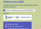 EDUCACIÓN INFORMÓ LA PUBLICACIÓN DEL LISTADO PROVISORIO DE DOCENTES INSCRIPTOS EN EBII