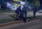 SANTA SYLVINA: APARTARON A UN POLICÍA QUE PATEÓ A UN DEMORADO TRAS UNA TRIFULCA