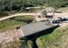 LA PAVIMENTACIÓN DE LA RUTA PROVINCIAL 30 ALCANZÓ EL PUENTE Y SE ACERCA A LAGUNA LIMPIA
