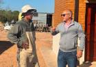 BERECOECHEA SUPERVISÓ EL AVANCE DE VIVIENDAS DEL PROGRAMA ÑACHEC EN GENERAL SAN MARTÍN