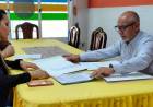 EL IPDUV Y EL MUNICIPIO DE LAGUNA BLANCA FIRMARON UN CONVENIO PARA LA CONSTRUCCIÓN DE VIVIENDAS