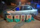 INTENTARON ESCAPAR CON 200 BREZAS DE CIGARRILLOS DE CONTRABANDO Y FUERON DEMORADOS