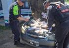 EN CONTROL VIAL SECUESTRAN CIGARRILLOS DE CONTRABANDO VALUADOS EN MAS DE $1.900.000