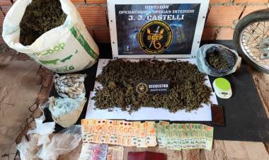 LA LUCHA CONTRA EL NARCOTRÁFICO ES EN TODO EL TERRITORIO PROVINCIAL