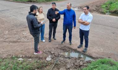 LA MUNICIPALIDAD DE VILLA ÁNGELA AVANZA EN OBRAS DE MEJORA Y MANTENIMIENTO URBANO
