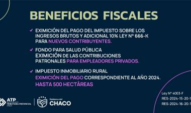 LA ADMINISTRACIÓN TRIBUTARIA PROVINCIAL INFORMA NUEVOS BENEFICIOS PARA CONTRIBUYENTES