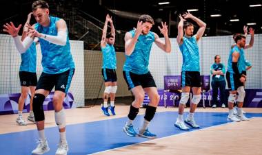 PARÍS 2024: EL VÓLEY MASCULINO PONE PRIMERA
