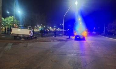 ACCIDENTE FATAL: UNA CAMIONETA Y UNA MOTOCICLETA FUERON LOS PARTÍCIPES
