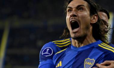BOCA: CAVANI Y ADVÍNCULA SE PREPARAN PARA VOLVER ANTE RIVER