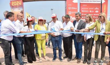 PAMPA DEL INFIERNO: EL GOBERNADOR ZDERO DIO APERTURA A LA 1º EXPO AGRONEA PAMPA 2024 “INNOVACIÓN SIN FRONTERAS”