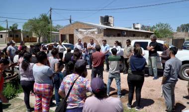 VILLA ÁNGELA: SAMEEP CULMINÓ LOS TRABAJOS DE EXTENSIÓN DE RED DE AGUA POTABLE, EN EL BARRIO TUPAC