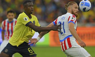 ELIMINATORIAS: ECUADOR Y PARAGUAY OFRECIERON MUY POCO Y EMPATARON EN CERO