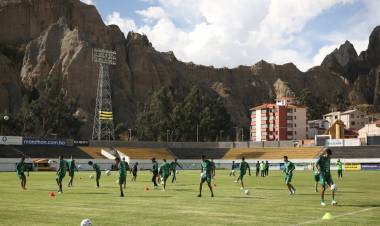 ELIMINATORIAS: BOLIVIA LLEGA CON EL ÁNIMO BIEN ARRIBA