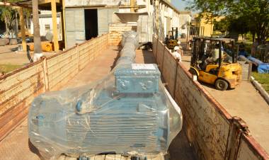 ADQUISICIÓN HISTÓRICA: SAMEEP RECIBIÓ NUEVOS EQUIPOS DE BOMBEO PARA OPTIMIZAR EL SERVICIO, DE CARA AL VERANO