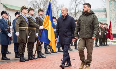 SCHOLZ REAFIRMA SU APOYO A UCRANIA CON UN NUEVO PAQUETE DE AYUDA MILITAR
