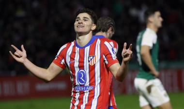 COPA DEL REY: ATLÉTICO MADRID SUFRIÓ, PERO LOGRÓ PASAR DE FASE