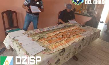 ALLANAMIENTO EN SÁENZ PEÑA: SECUESTRO DE MUNICIÓN, DINERO Y DROGA