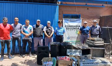 DETENIDOS Y SECUESTROS EN VARIOS PROCEDIMIENTOS