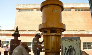 SAMEEP PUSO EN FUNCIONAMIENTO EQUIPOS ELECTROMECÁNICOS QUE ABASTECEN AL PRIMER ACUEDUCTO Y PERMITEN AMPLIAR LA PRODUCCIÓN DE AGUA POTABLE HACIA EL INTERIOR