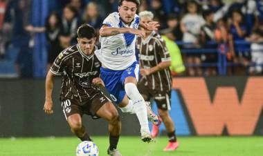 LIGA PROFESIONAL: PLATENSE DERROTÓ A VÉLEZ EN EL AMALFITANI