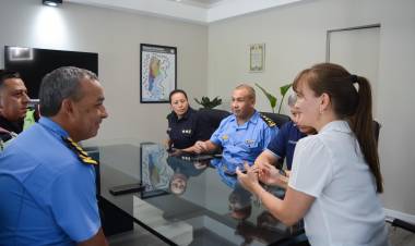 LA VICEGOBERNADORA DESTACÓ EL ACCIONAR DE POLICÍAS EN UN OPERATIVO CLAVE CONTRA EL NARCOTRÁFICO