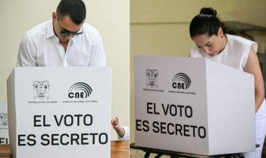 HABRÍA SEGUNDA VUELTA ENTRE NOBOA Y GONZÁLEZ EN ECUADOR