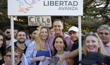 KARINA MILEI Y MANUEL ADORNI SE PONEN AL FRENTE DE LA BATALLA CON EL PRO EN LA CIUDAD